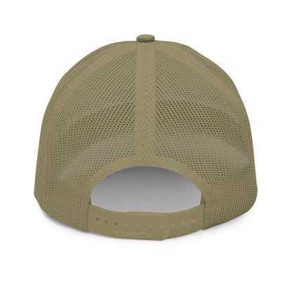 ovRland365 - Low Level Adventure overland hat. tan/tan back view. overland365.com