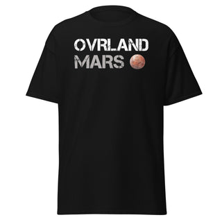 OVRLAND MARS - Overland knows no bounds. Black t-shirt. overland365.com