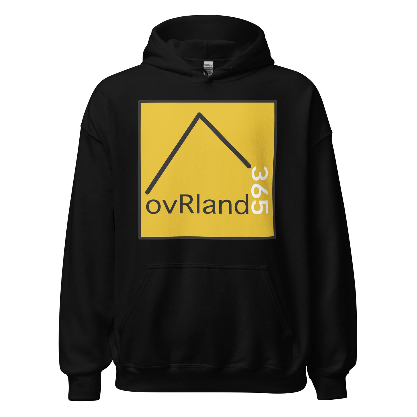 Classic overland hoodie. ovRland365. Black. overland365.com