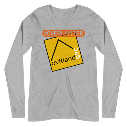 #overlander overlanding long-sleeve, light grey. overland365.com