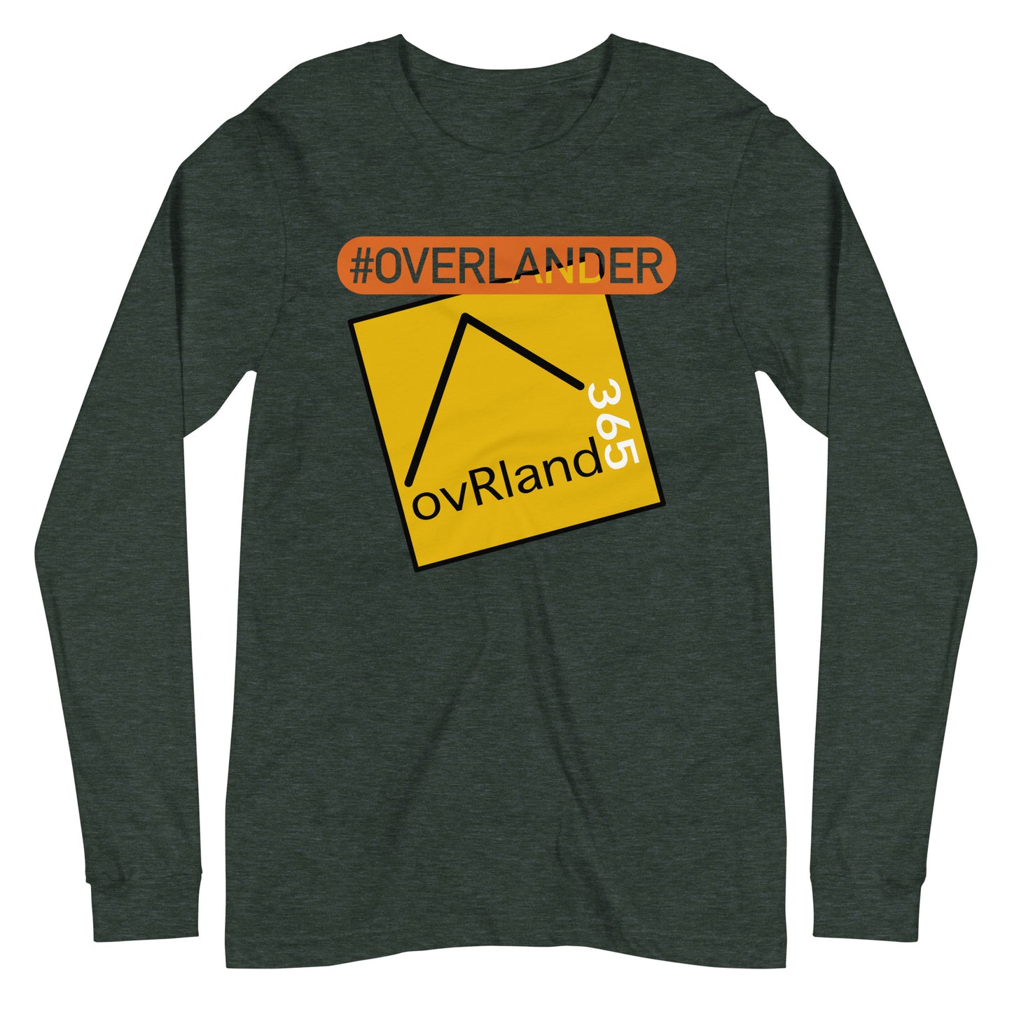 #overlander overlanding long-sleeve, forest. overland365.com