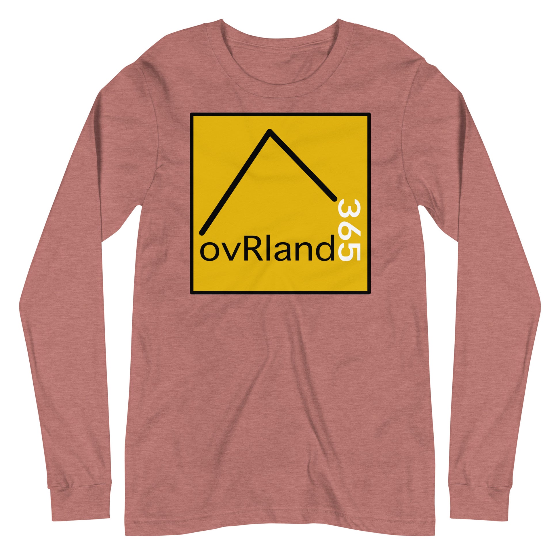 Classic ovRland365 long-sleeve, pink. overland365.com