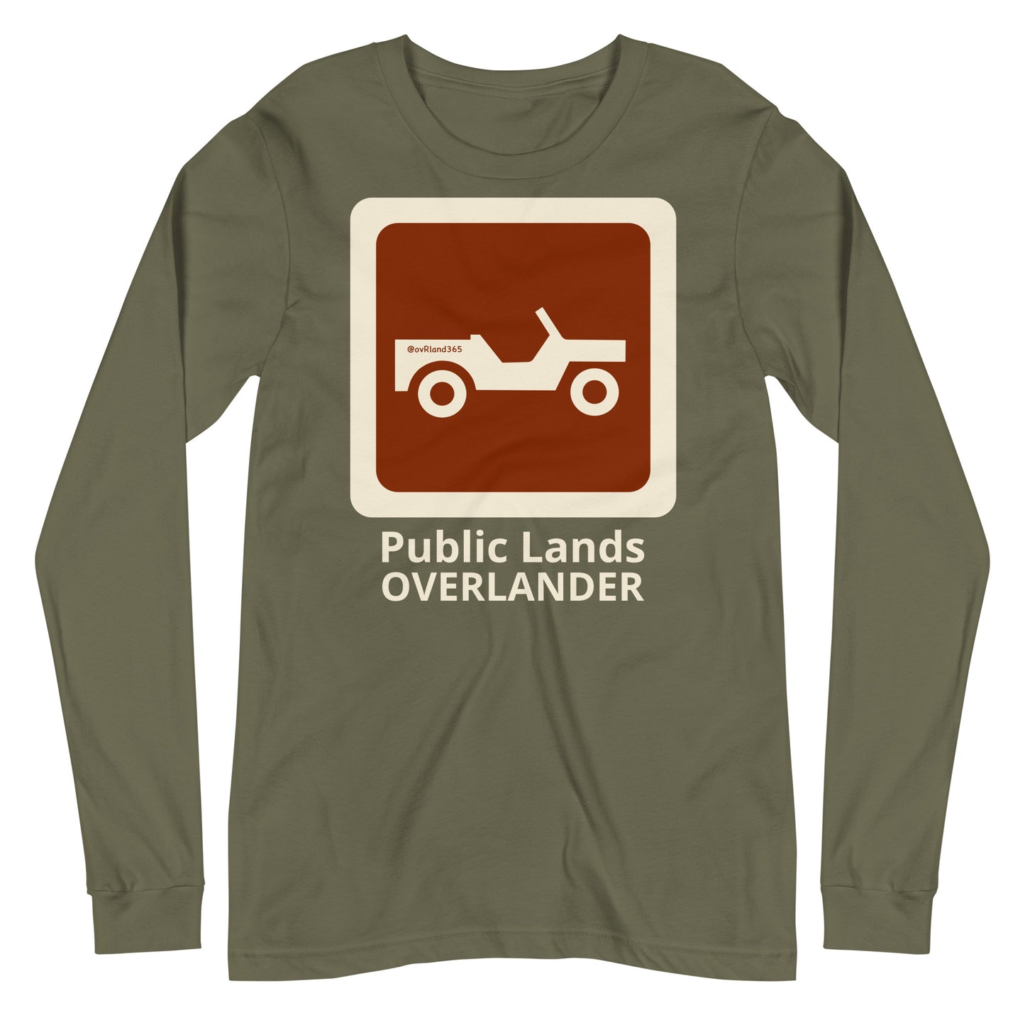 Green Public Lands OVERLANDER long-sleeve. overland365.com