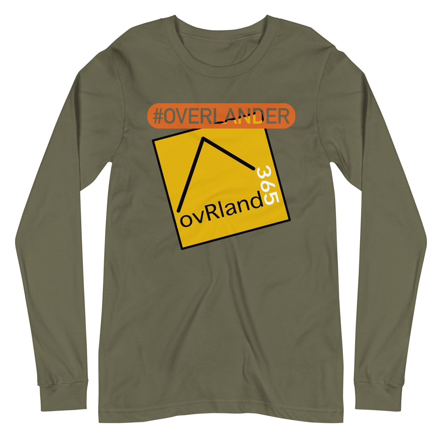 #overlander overlanding long-sleeve, green. overland365.com