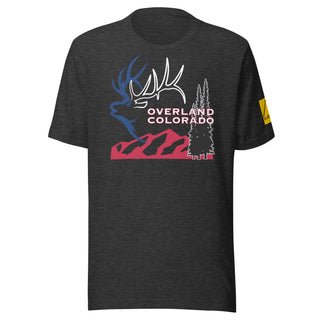 OVERLAND COLORADO - Dark Grey T-shirt - overland365.com